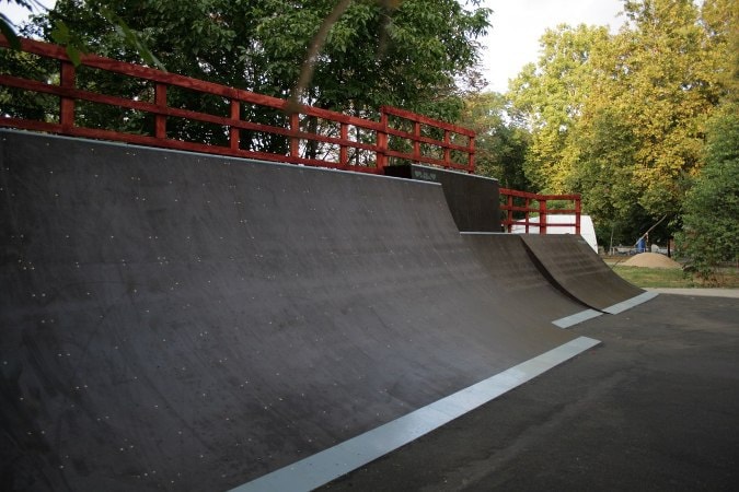 Универсальный скейт-парк в ст.Северская, Краснодарский край