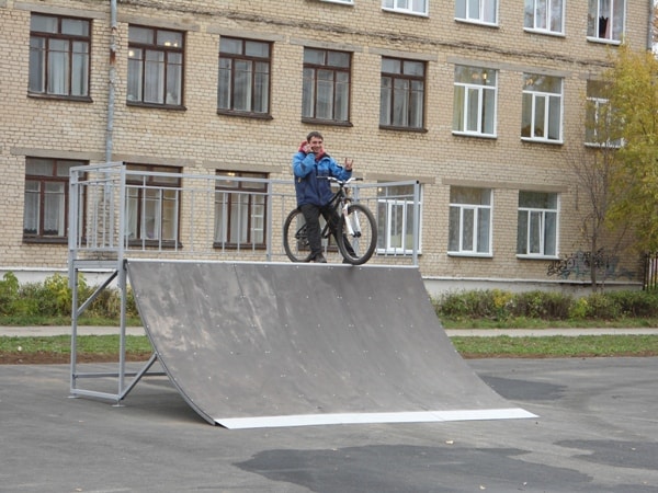 Скейт-парк в г. Аша, Челябинская область