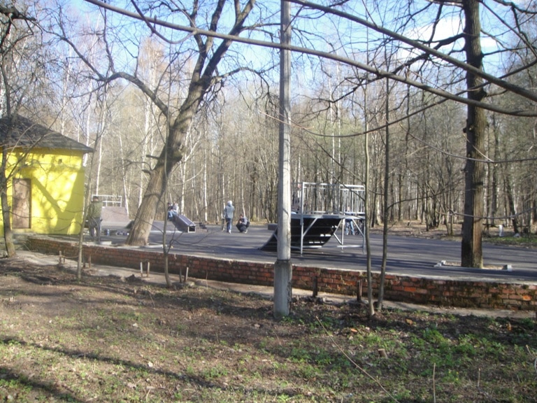 Установлен скейт-парк в г.Ступино, Московская область