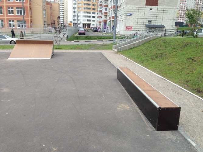 Скейтпарк в ЖК “Солнцево-парк”, г. Москва