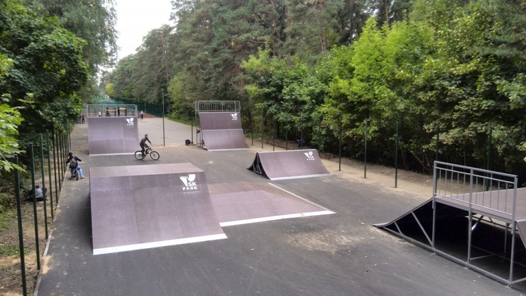 Скейт-парк в г.Жуковский, Московская область.