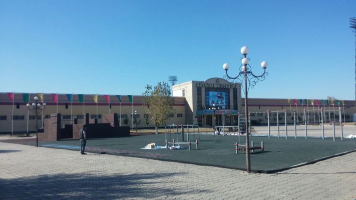 Поставка оборудования для скейт-парка, паркура и воркаута в г. Кызылорда