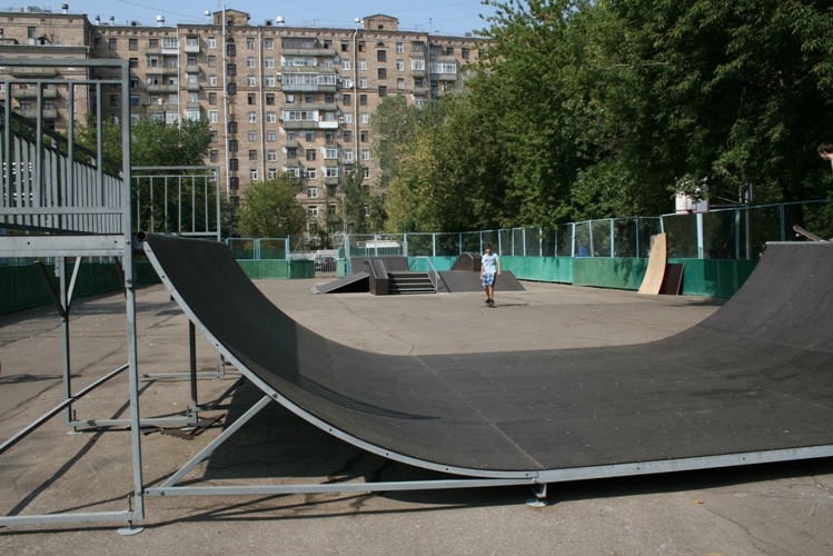 Скейт-парк в Соколиной горе