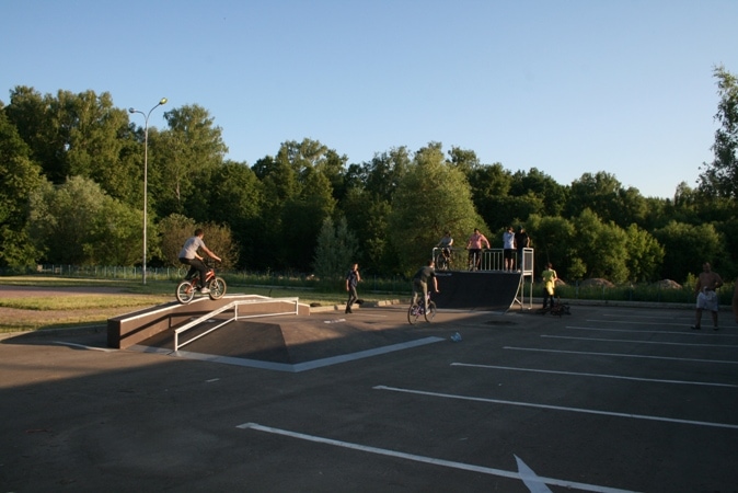 Скейт-парк  г. Обнинск, Московская область