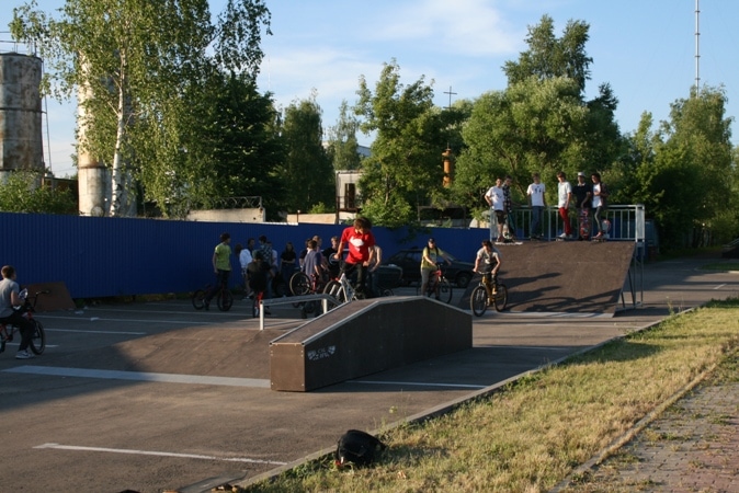 Скейт-парк  г. Обнинск, Московская область