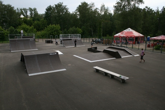 Скейт-парк и Паркур-парк в г.Иваново.