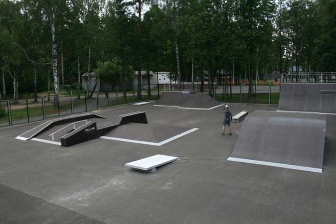 Скейт-парк и Паркур-парк в г.Иваново.