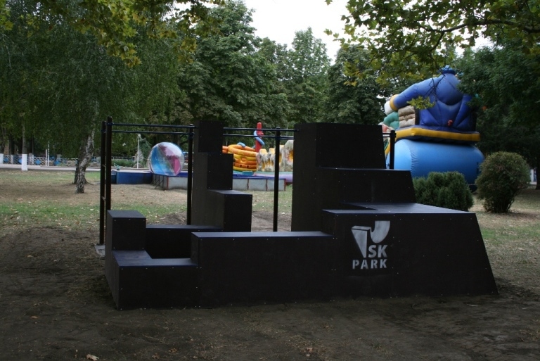 Поставка паркур парка в г.Гулькевичи, Краснодарский край