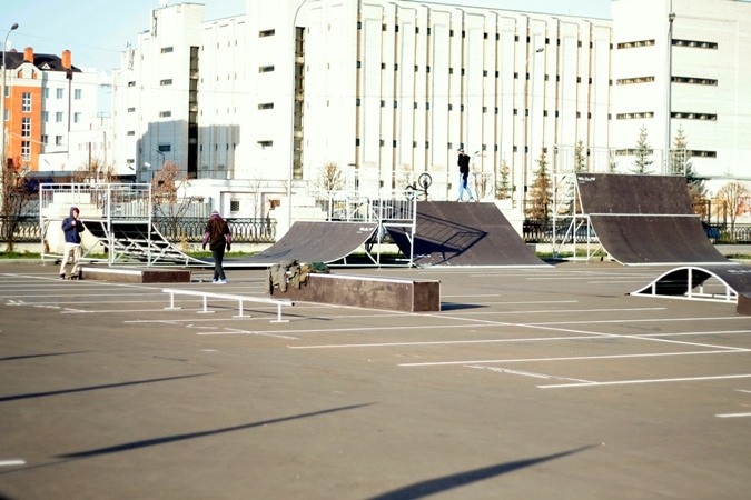 Скейт-парк в г. Казань