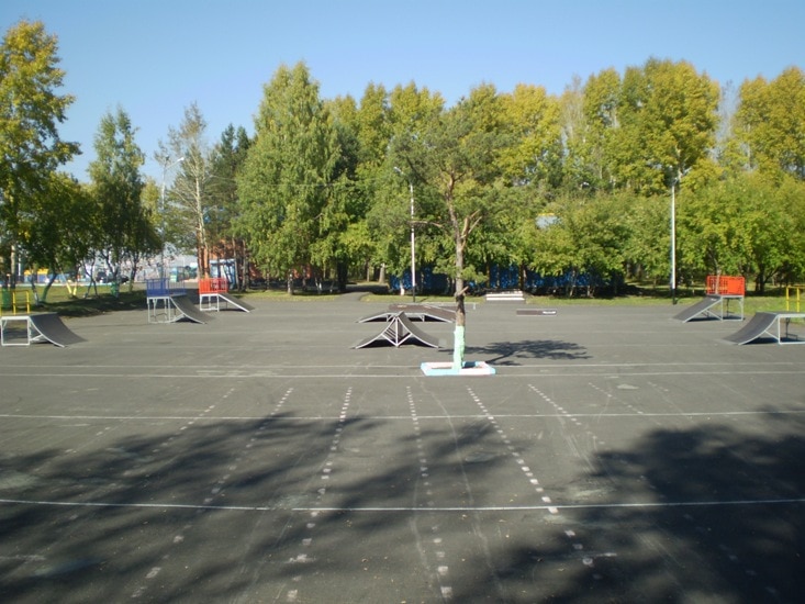 Скейт-парк в г. Прокопьевск, Кемеровская обл.