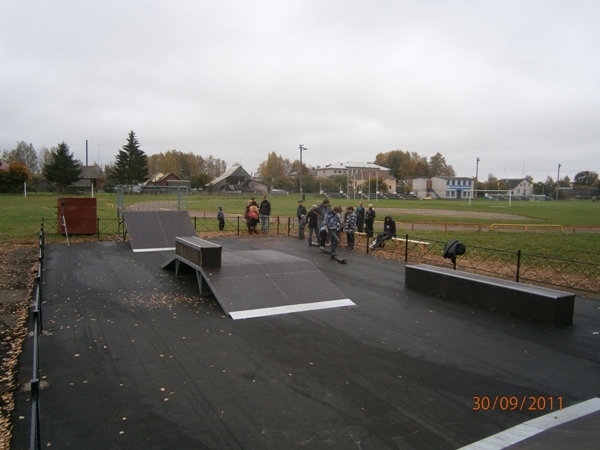 Скейт-парк в г.Рудня, Смоленская область