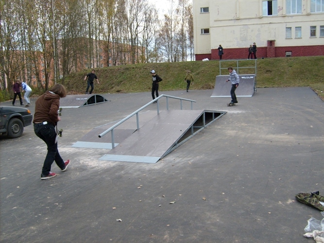 Скейт-парк в г.Десногорск