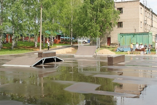 Скейт-парк в г. Киров, Нововятский район