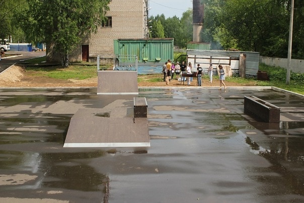 Скейт-парк в г. Киров, Нововятский район