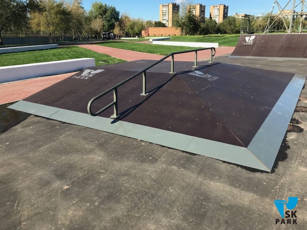 Скейт парк в Кожухово, Москва / Skatepark in Moscow by SK PARK