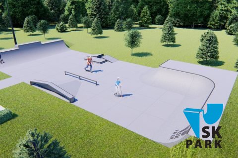 Фото Проект бетонного скейт-парка SKB-02