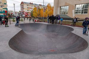 Спортивный кластер: Скейт парк и памп трек в г. Белоярский