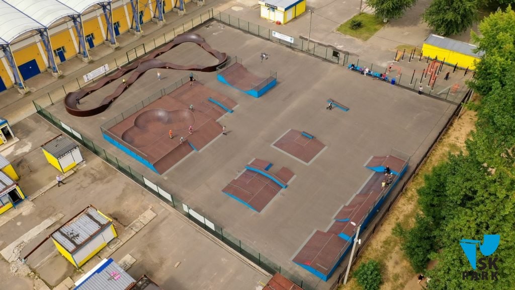 Скейт парк в Борисове, Белоруссия / Skatepark in Borisov