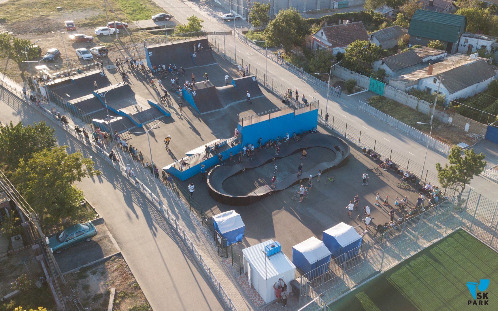 Новый экстрим парк в г.Саки