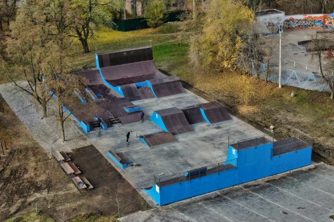 Фото Универсальный скейт парк в Белгороде / Universal skate park in Belgorod by SK Park