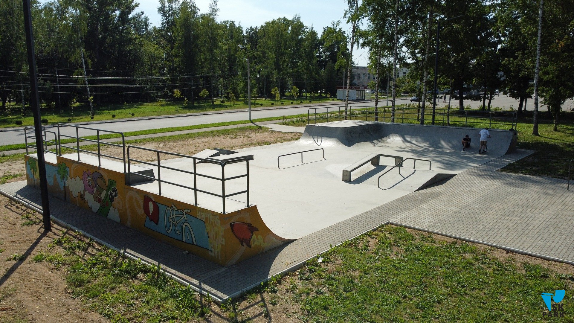Бетонный скейт парк в г. Ржев